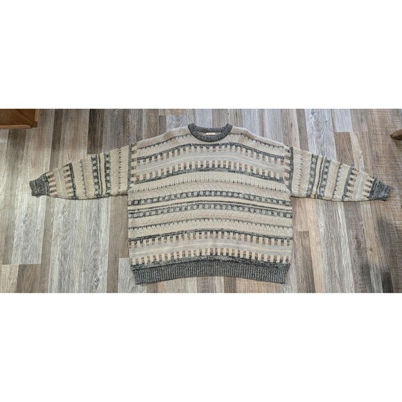 Other - Vintage Grandpa Core S. Wm. Casuals Big Man Sweater 4X Geometric Pattern Knit